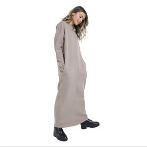 ASOS Sweatshirt Maxi Dress